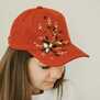 Кепка с вышивкой мини