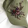 Кепка с вышивкой мини