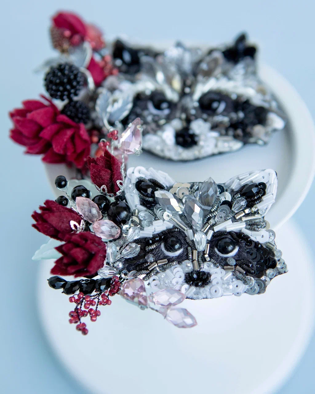 Брошь «Енот» мини