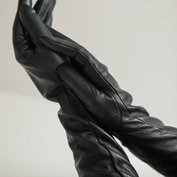 ПЕРЧАТКИ КОЖАНЫЕ УДЛИНЕННЫЕ