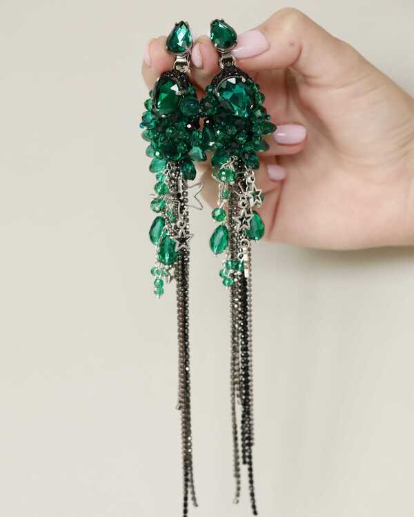 Шато блюз в изумрудном цвете