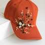 Кепка с вышивкой мини