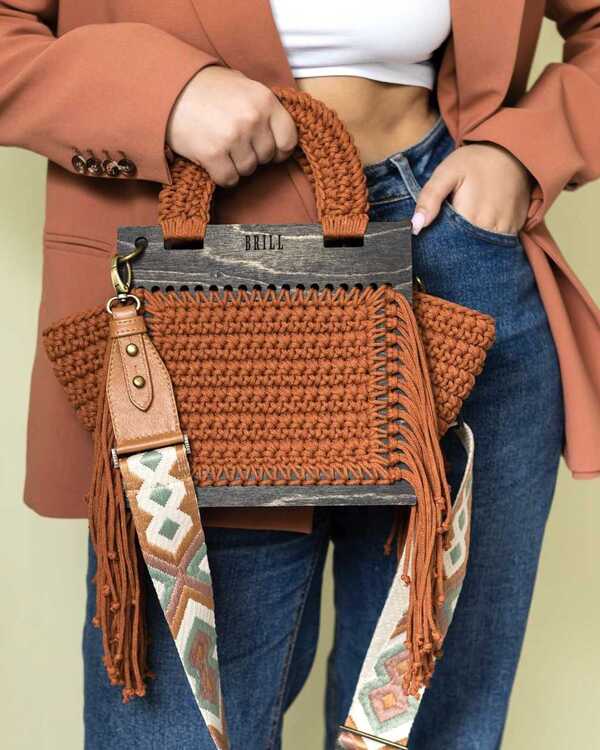 БЭГГИ с бахромой