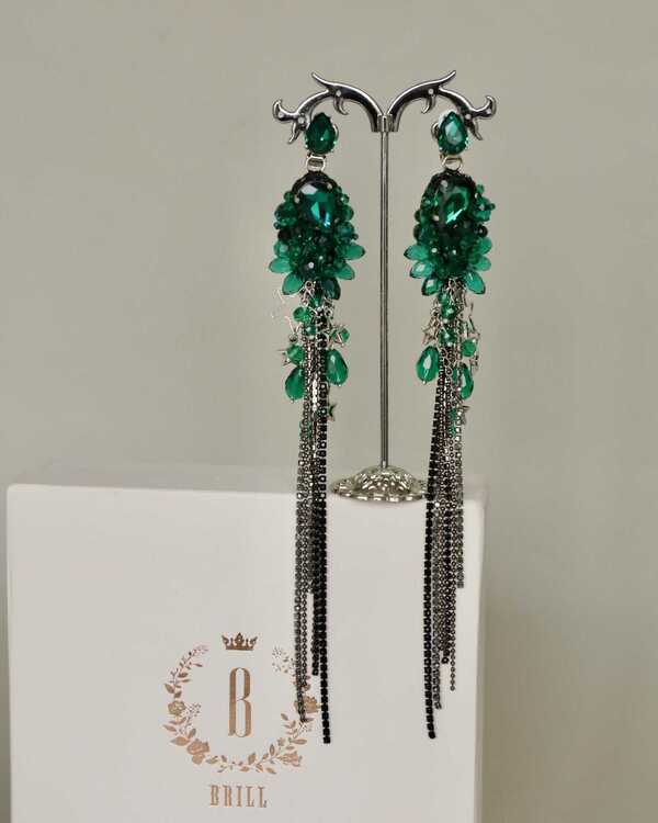 Шато блюз в изумрудном цвете