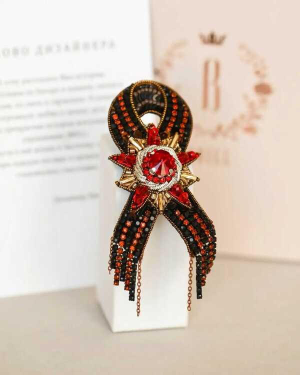 Георгиевская ленточка Знамя