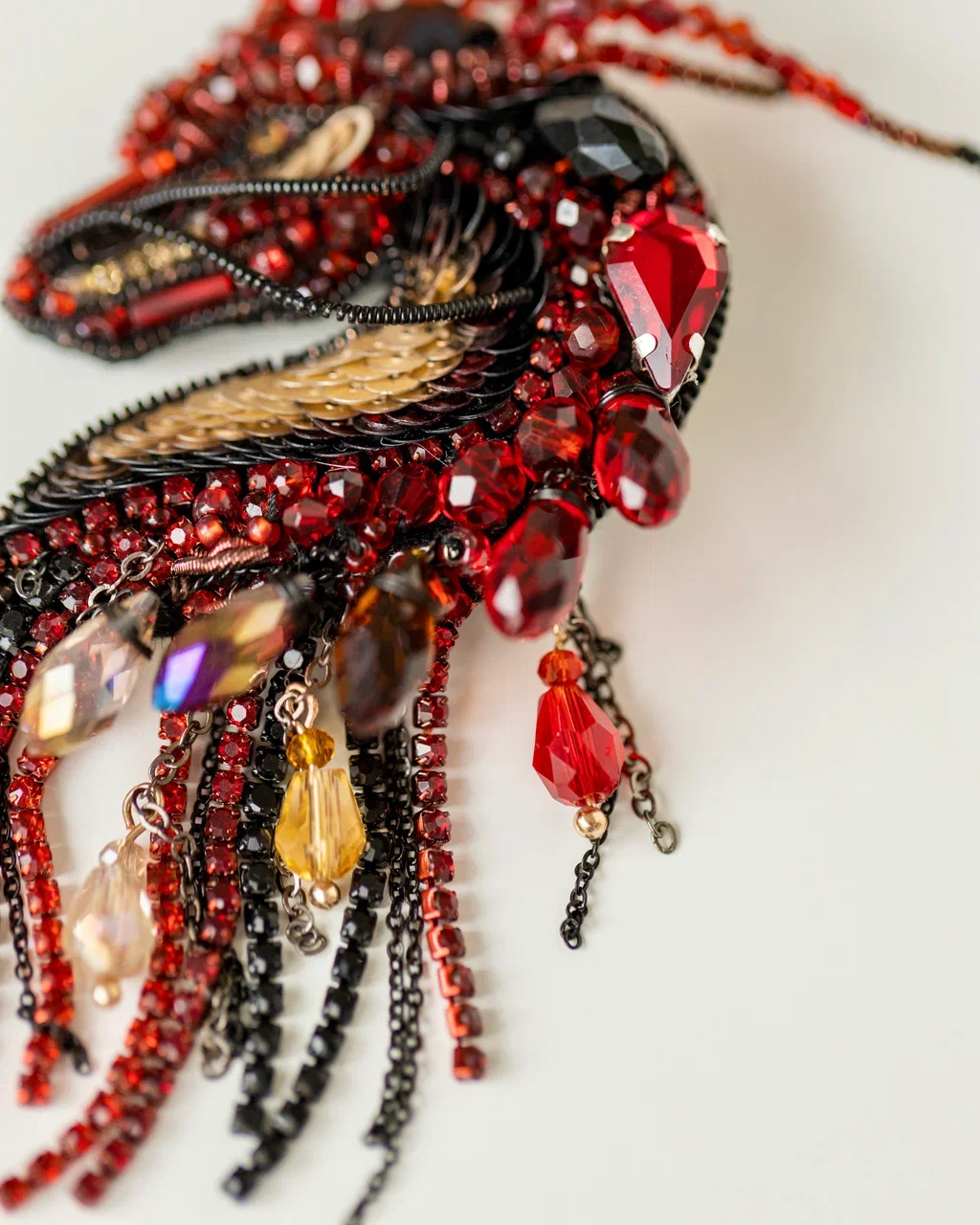 Дракон красно-золотой