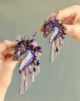 Дракон фиолетовый