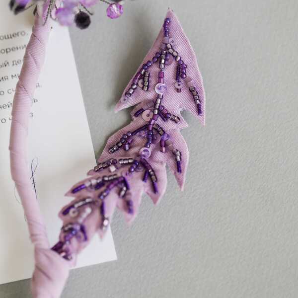 Одуванчик лавандовый