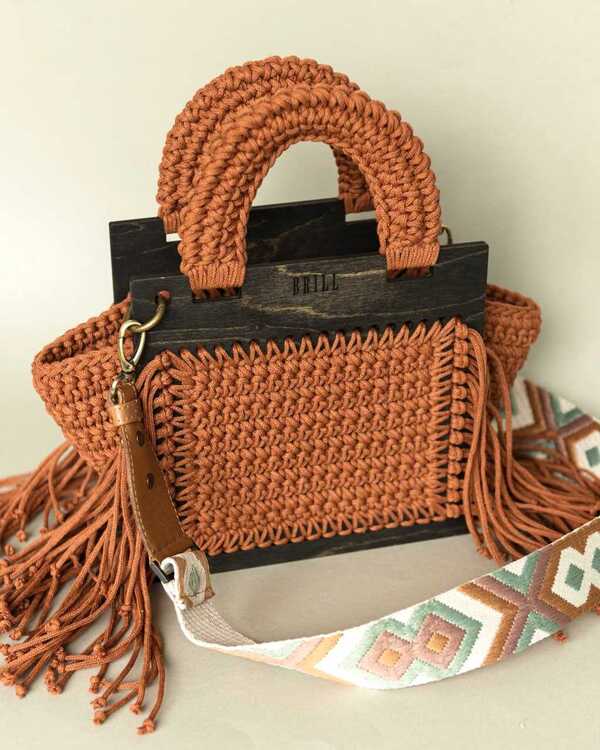 БЭГГИ с бахромой