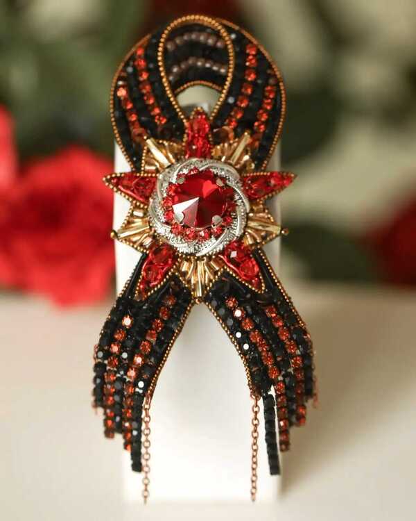 Георгиевская ленточка Знамя