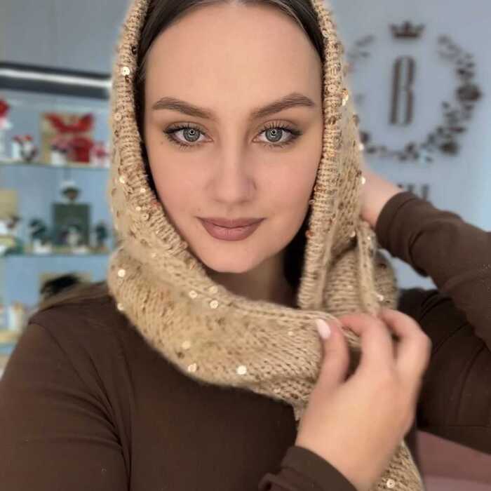 Дюны с пайетками