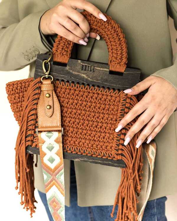 БЭГГИ с бахромой