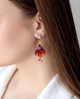 Серьги из муранского стекла