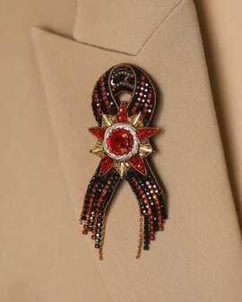 Георгиевская ленточка Знамя