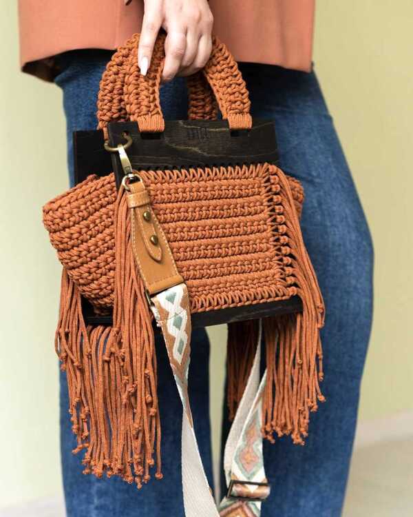 БЭГГИ с бахромой