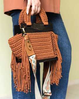 БЭГГИ с бахромой