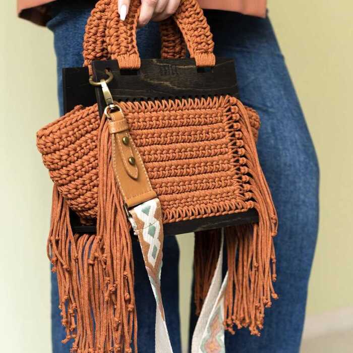 БЭГГИ с бахромой