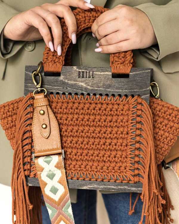 БЭГГИ с бахромой