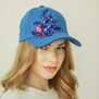 Кепка с вышивкой мини