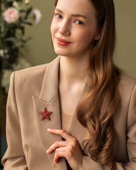 Звезда красная