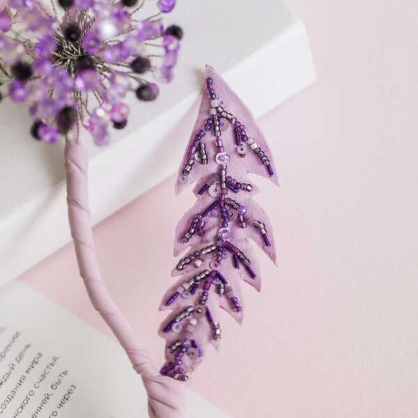 Одуванчик лавандовый