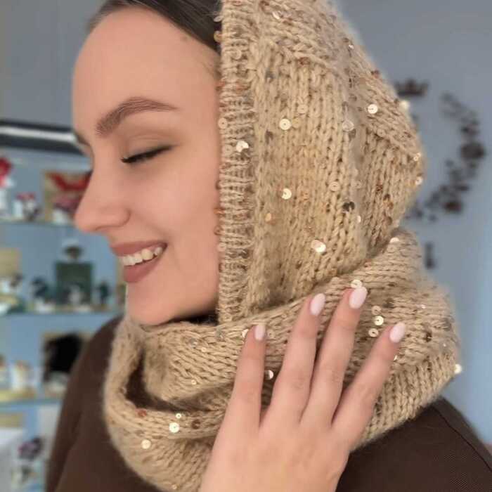 Дюны с пайетками