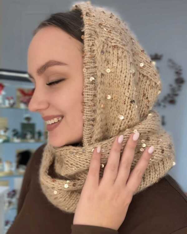 Дюны с пайетками