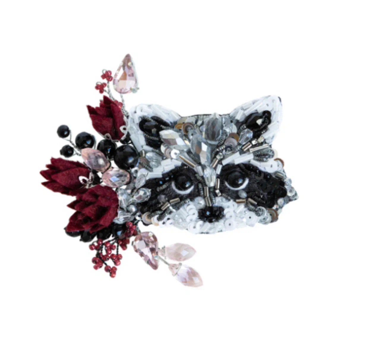 Брошь «Енот» мини