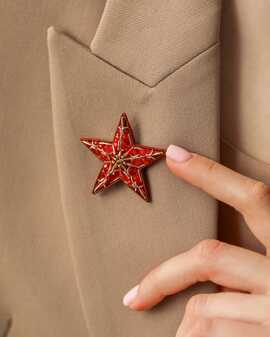 Звезда красная